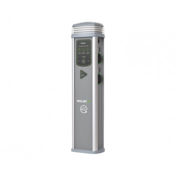 Quantum Smart EV Charging Pedestal - 4x up to 7.4kW Type 2 Sockets - Grey Quantum Smart EV Charging Pedestal - 4x up to 7.4kW Type 2 Sockets - Grey