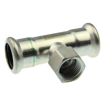 139.7x139.7mmx3/4\" Xpress Stainless Female Tee SS30 - 20464 139.7x139.7mmx3/4\" Xpress Stainless Female Tee SS30 - 20464