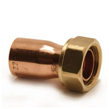 15mm x 1/2\" NS62 Straight Tap Connector 15mm x 1/2\" NS62 Straight Tap Connector