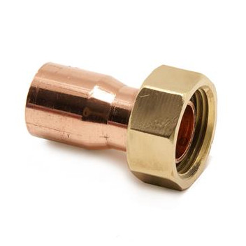 22x3/4\" Endfeed Straight Gas Meter Union N68M - 89520 22x3/4\" Endfeed Straight Gas Meter Union N68M - 89520